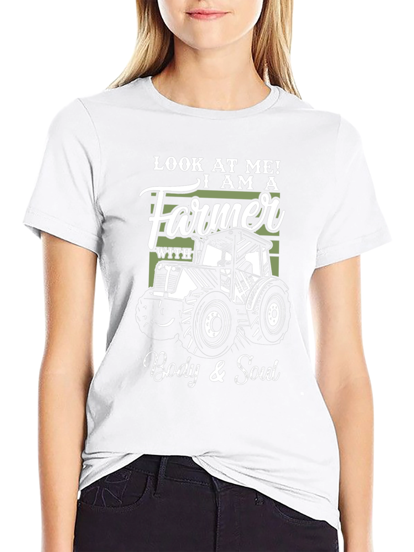 Farmer Tractor Graphic Tee - Body and Soul