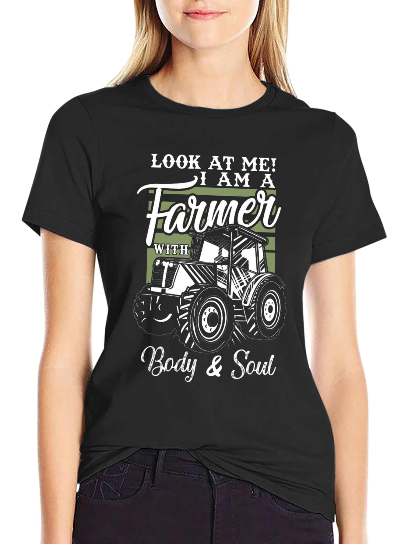 Farmer Tractor Graphic Tee - Body and Soul