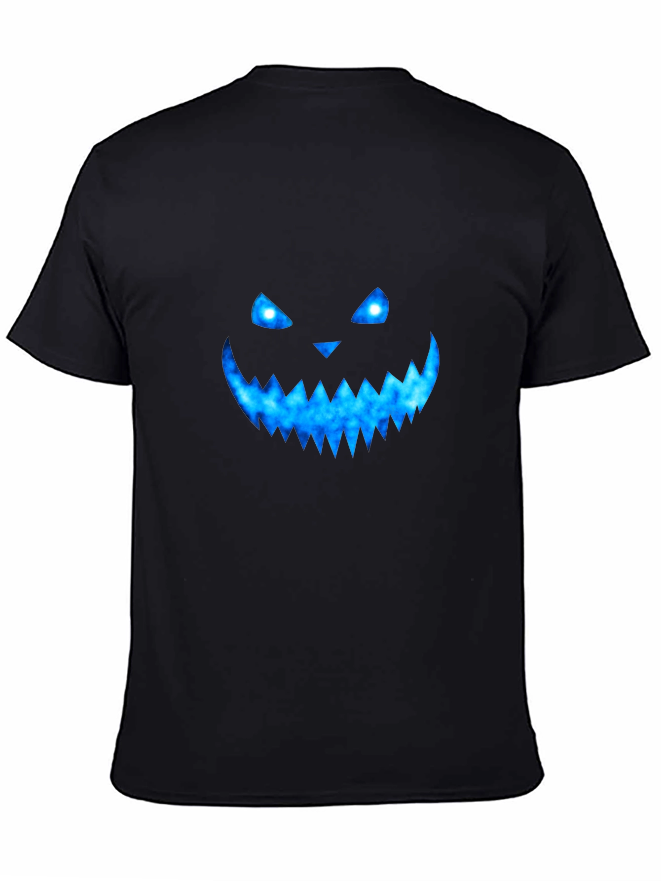 Spooky Galaxy Pumpkin Face T-Shirt