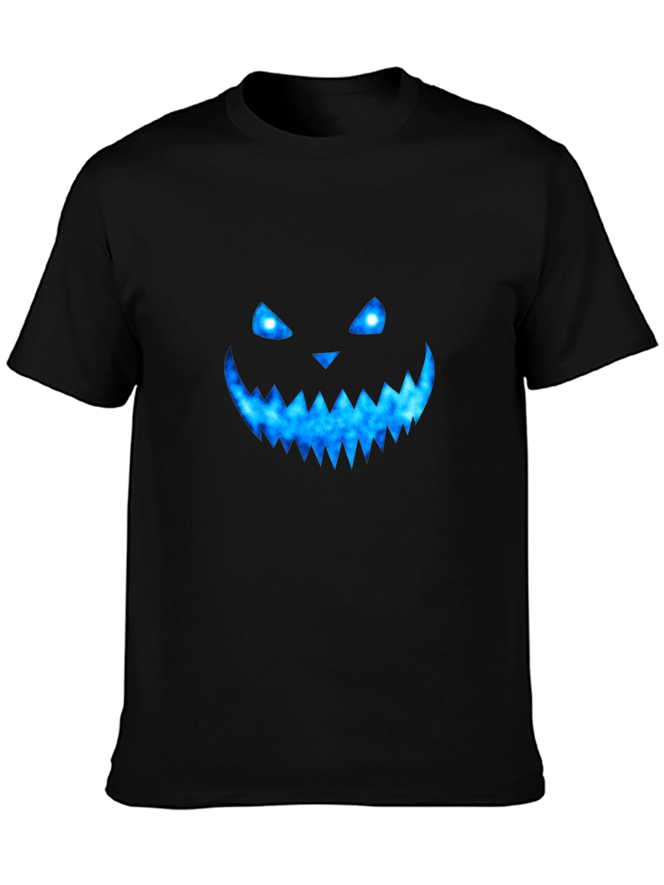 Spooky Galaxy Pumpkin Face T-Shirt