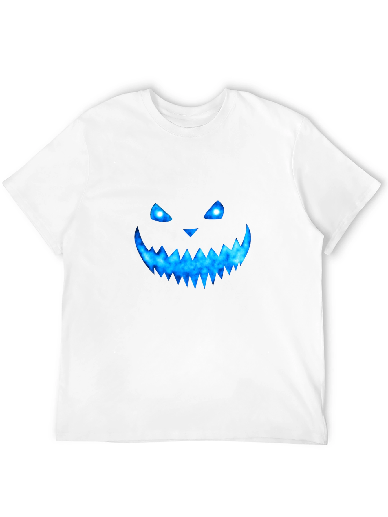Spooky Galaxy Pumpkin Face T-Shirt