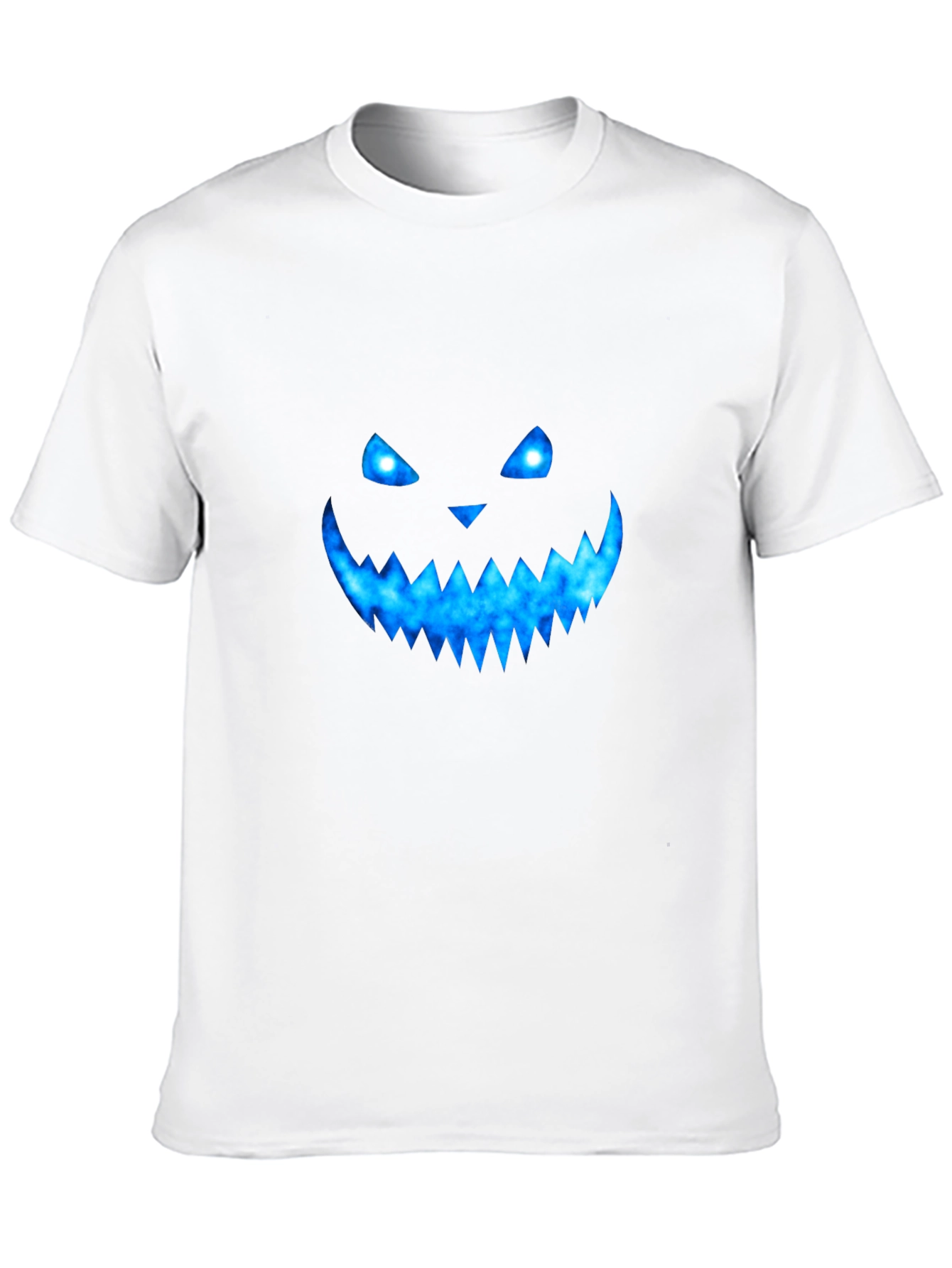 Spooky Galaxy Pumpkin Face T-Shirt