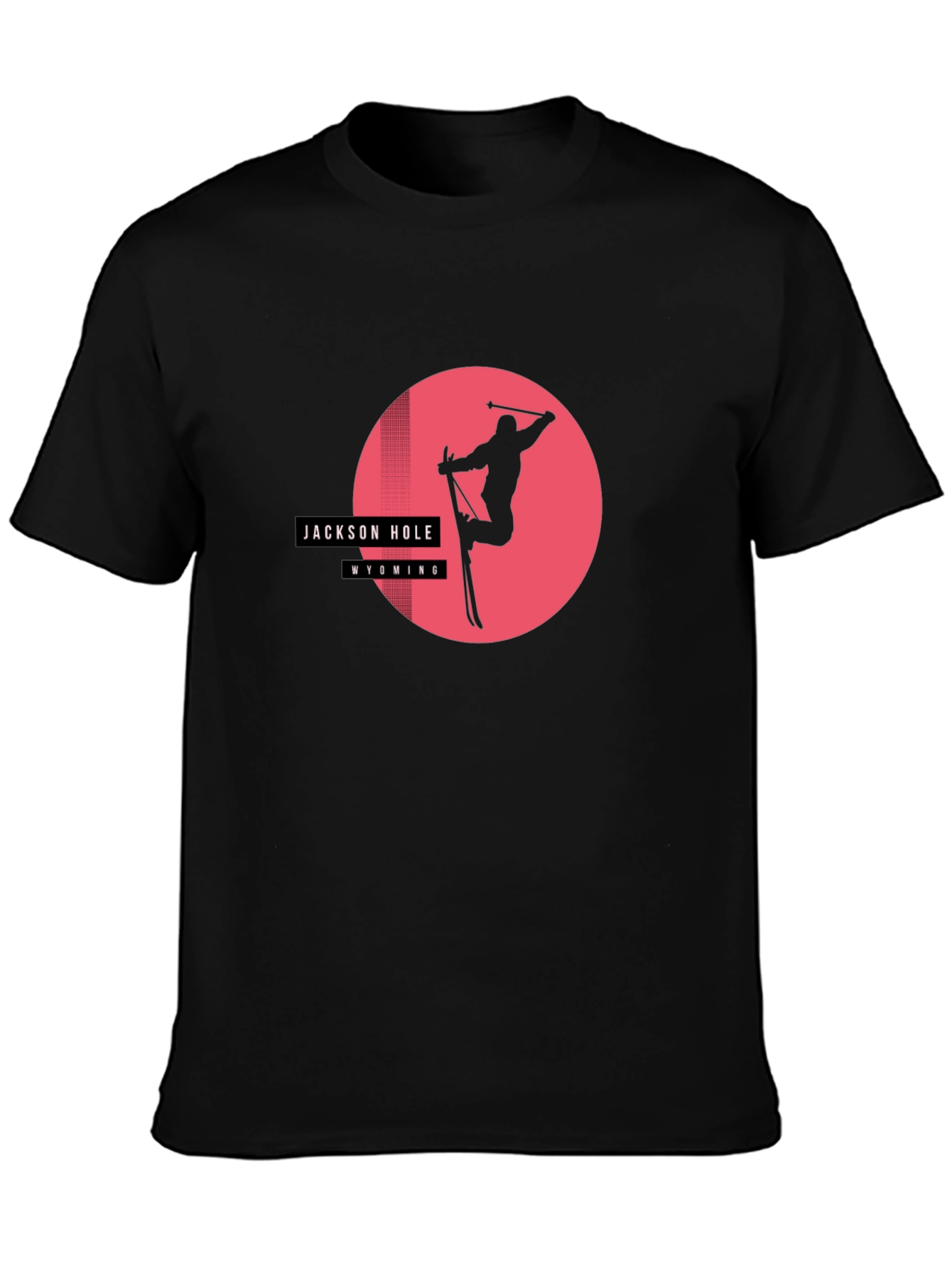 Jackson Hole Wyoming Skiing T-Shirt