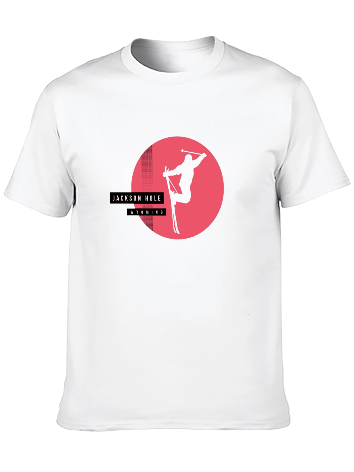 Jackson Hole Wyoming Skiing T-Shirt