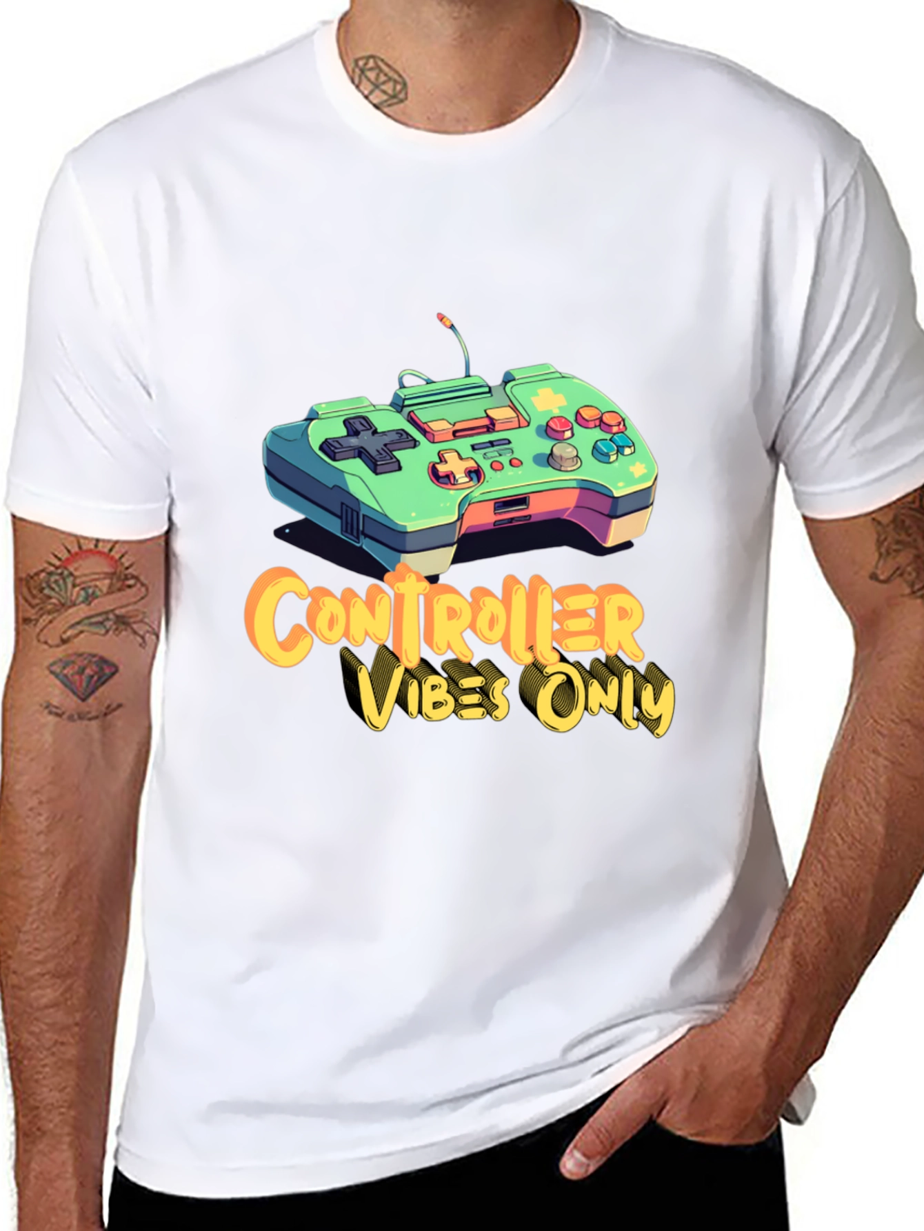 Controller Vibes Only Graphic Tee