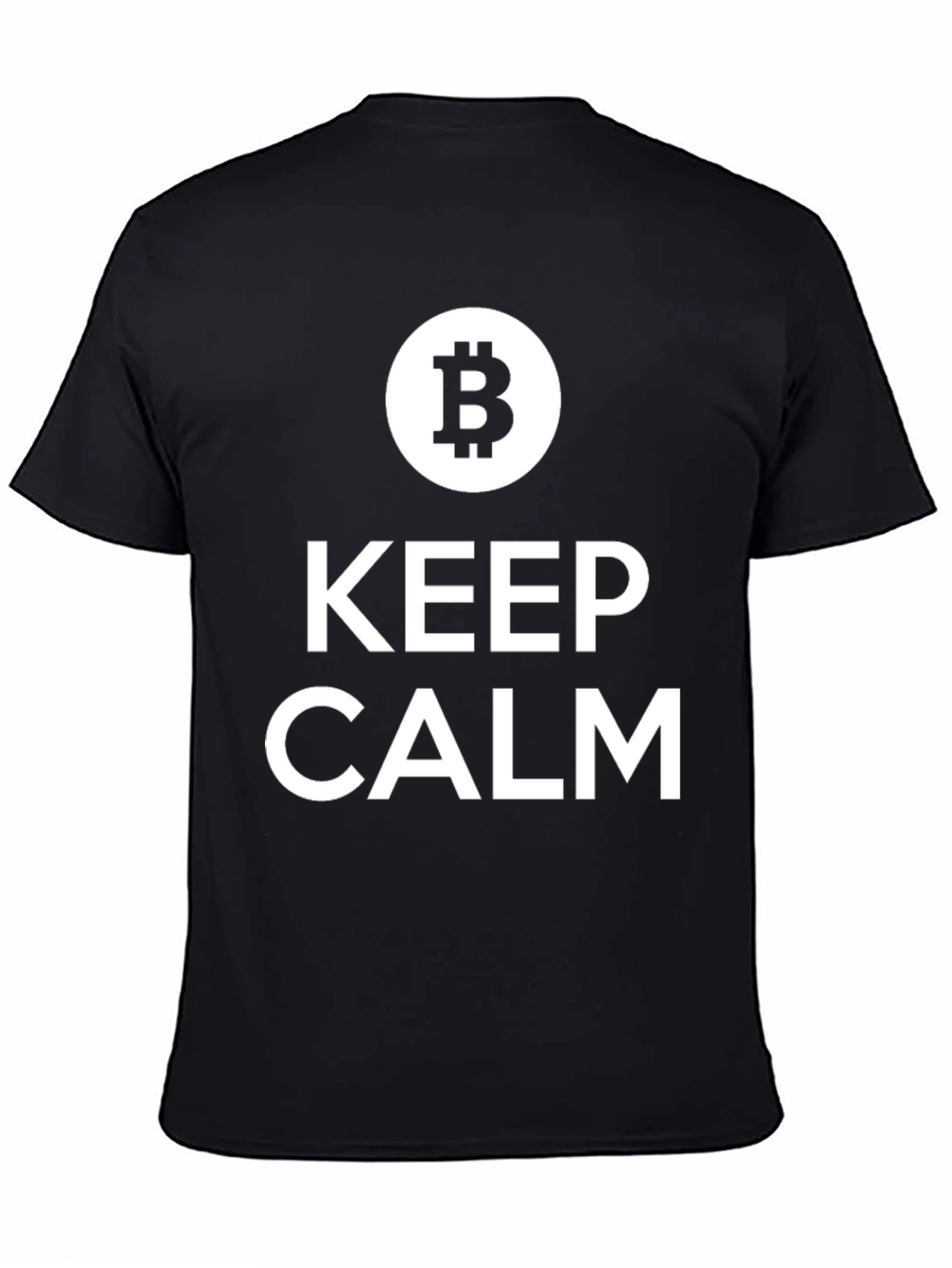 Keep Calm Bitcoin T-Shirt - Crypto Currency Tee