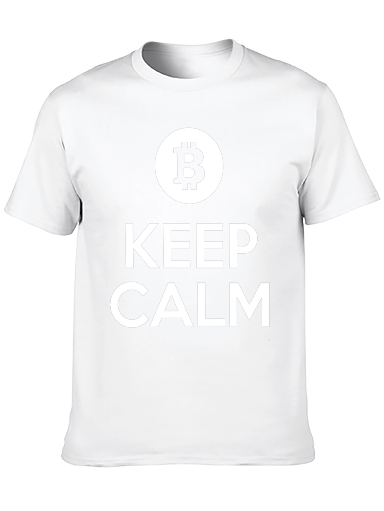 Keep Calm Bitcoin T-Shirt - Crypto Currency Tee