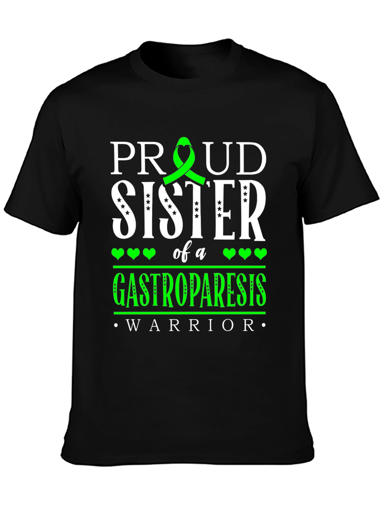 Proud Sister Gastroparesis Warrior T-Shirt