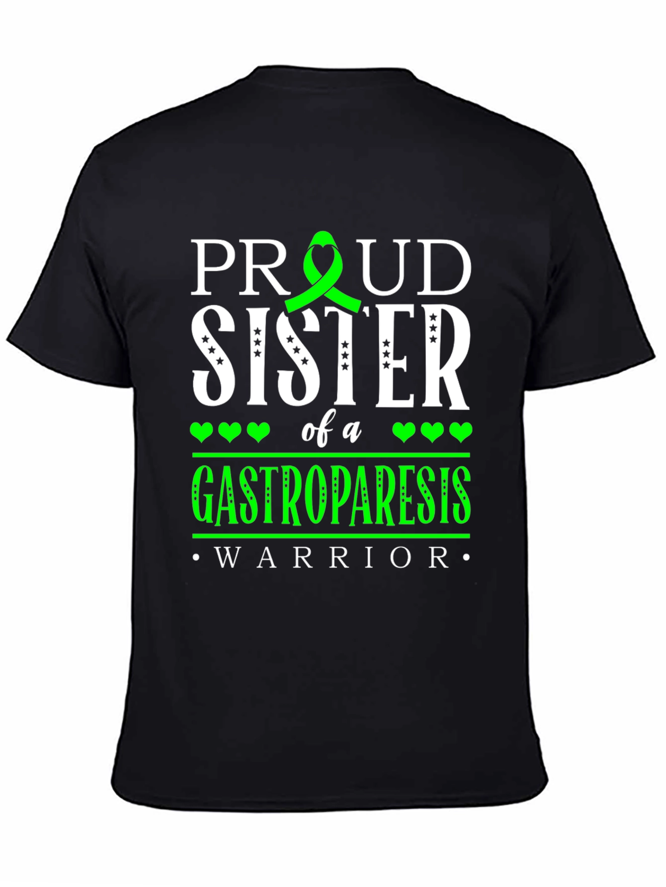 Proud Sister Gastroparesis Warrior T-Shirt