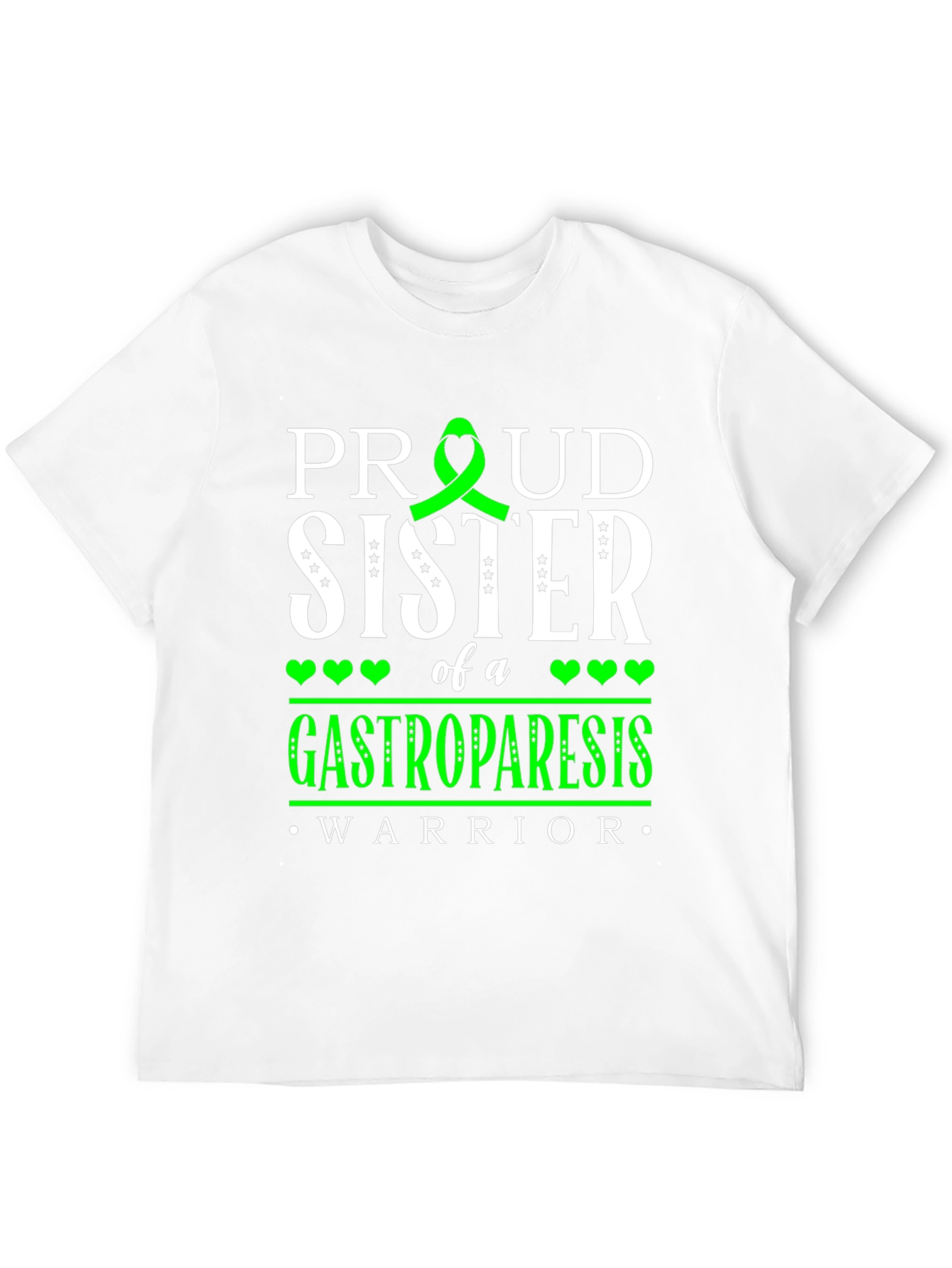 Proud Sister Gastroparesis Warrior T-Shirt