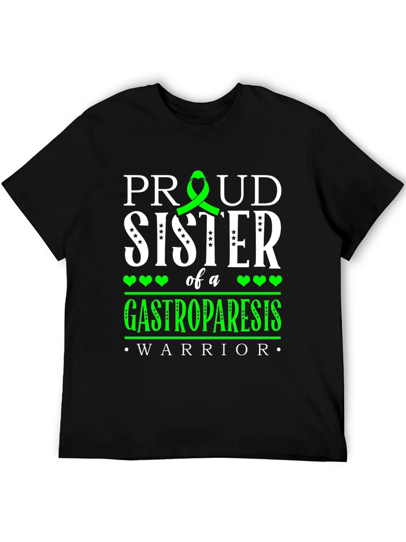 Proud Sister Gastroparesis Warrior T-Shirt
