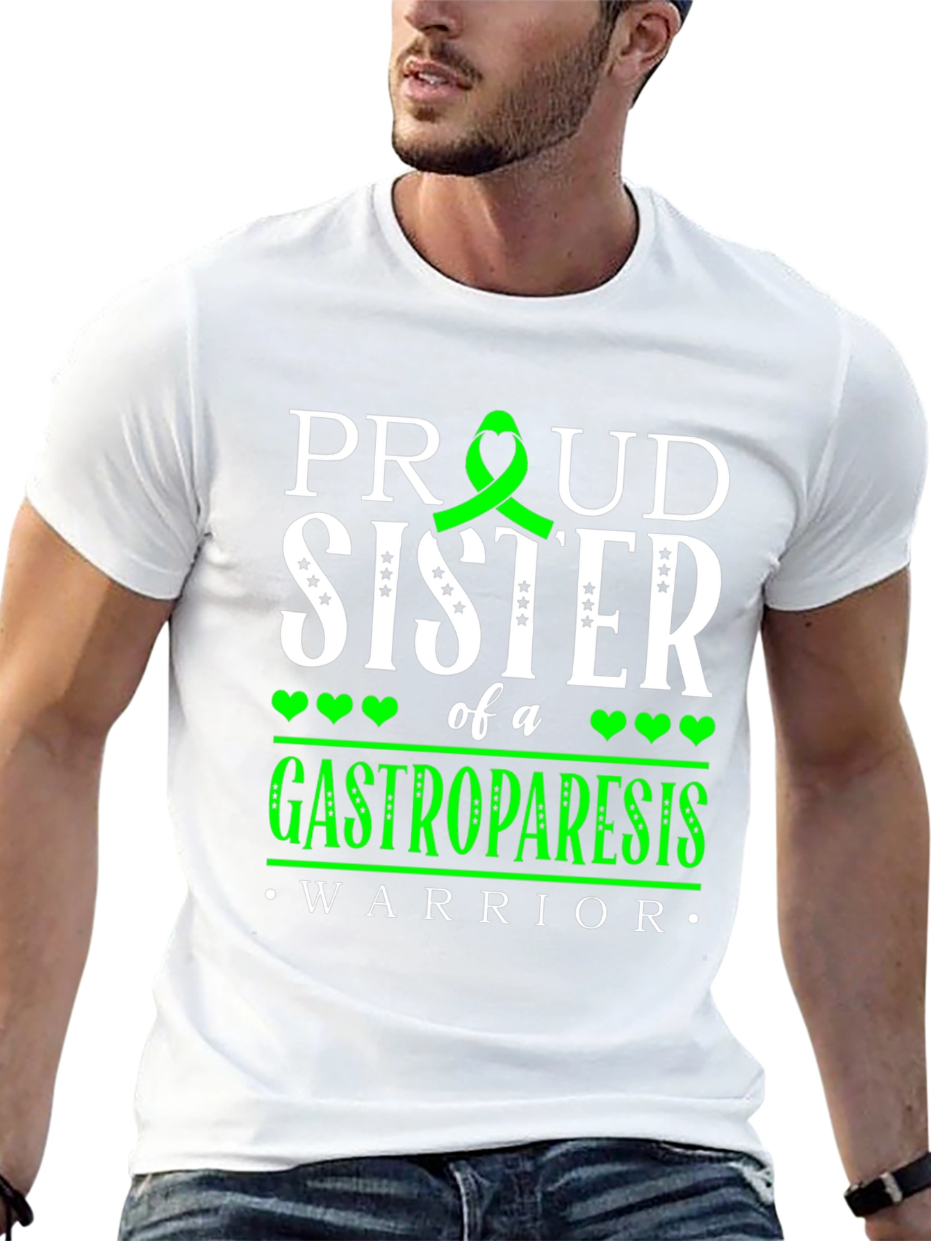Proud Sister Gastroparesis Warrior T-Shirt