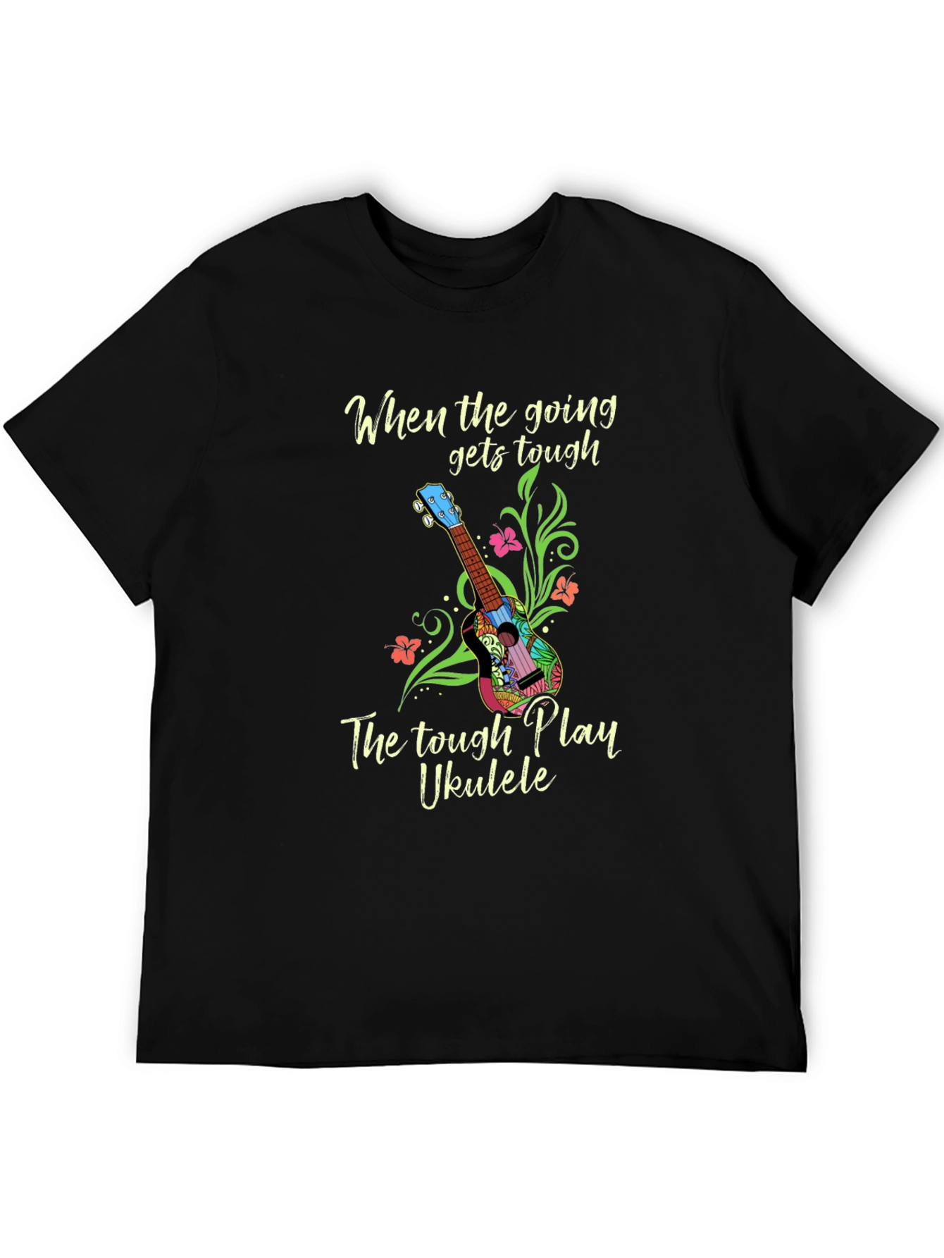 Tough Play Ukulele Graphic Tee