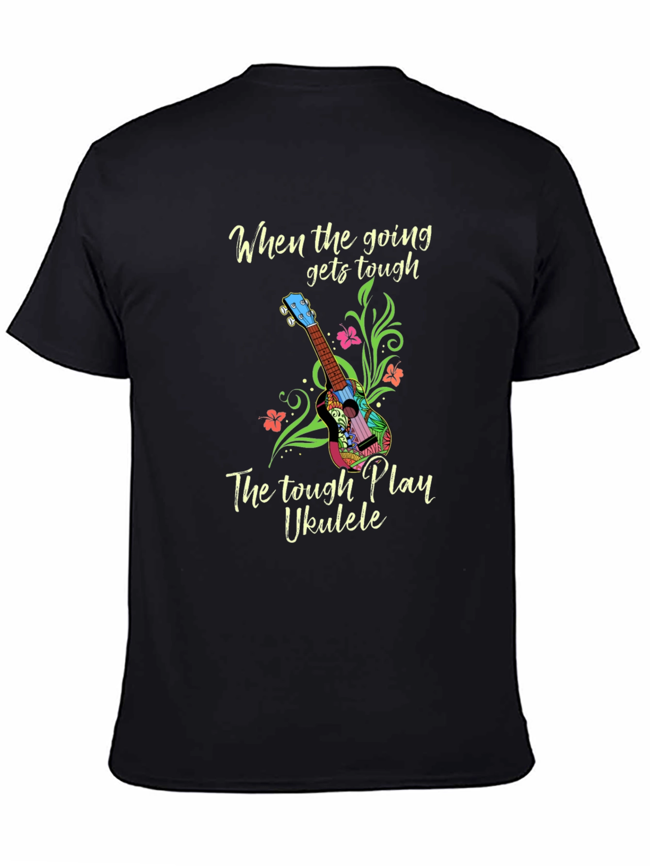 Tough Play Ukulele Graphic Tee