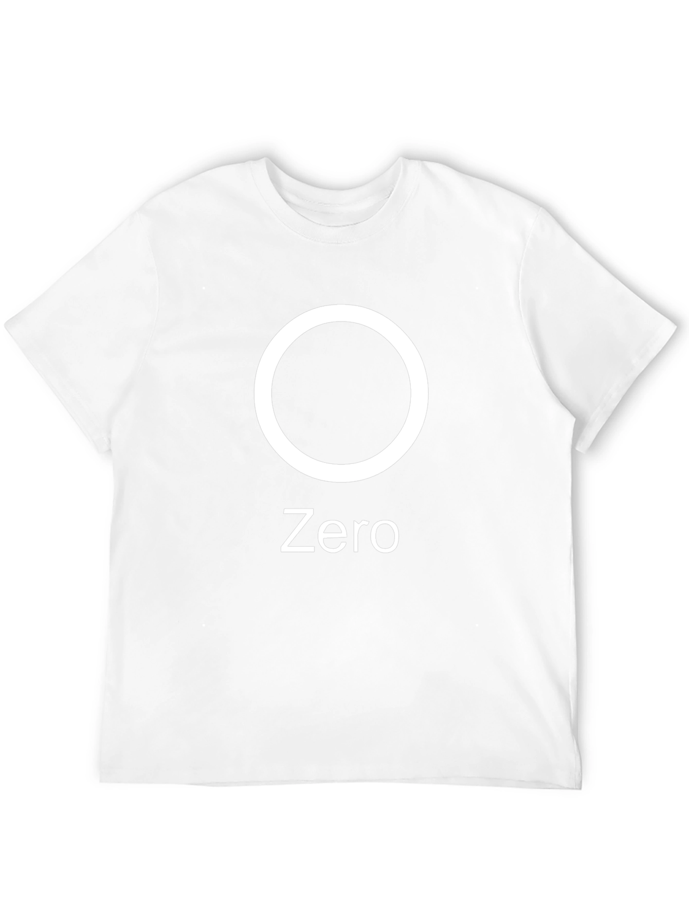 Zero Graphic T-Shirt - Minimalist Design