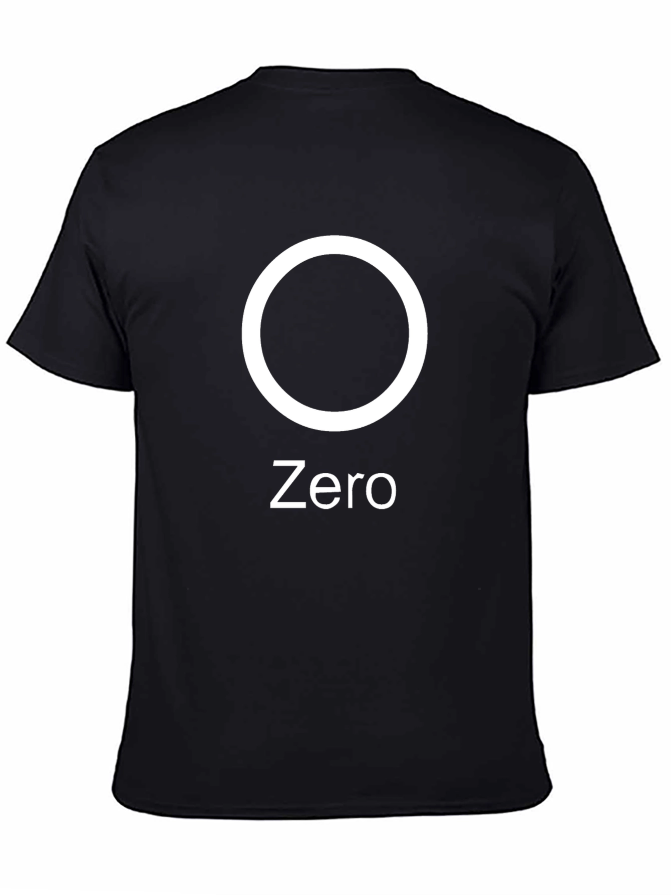Zero Graphic T-Shirt - Minimalist Design