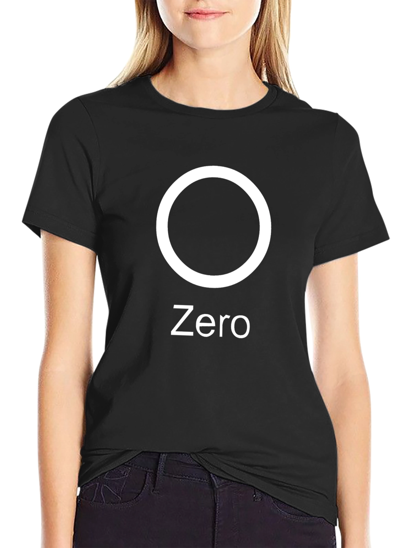 Zero Graphic T-Shirt - Minimalist Design