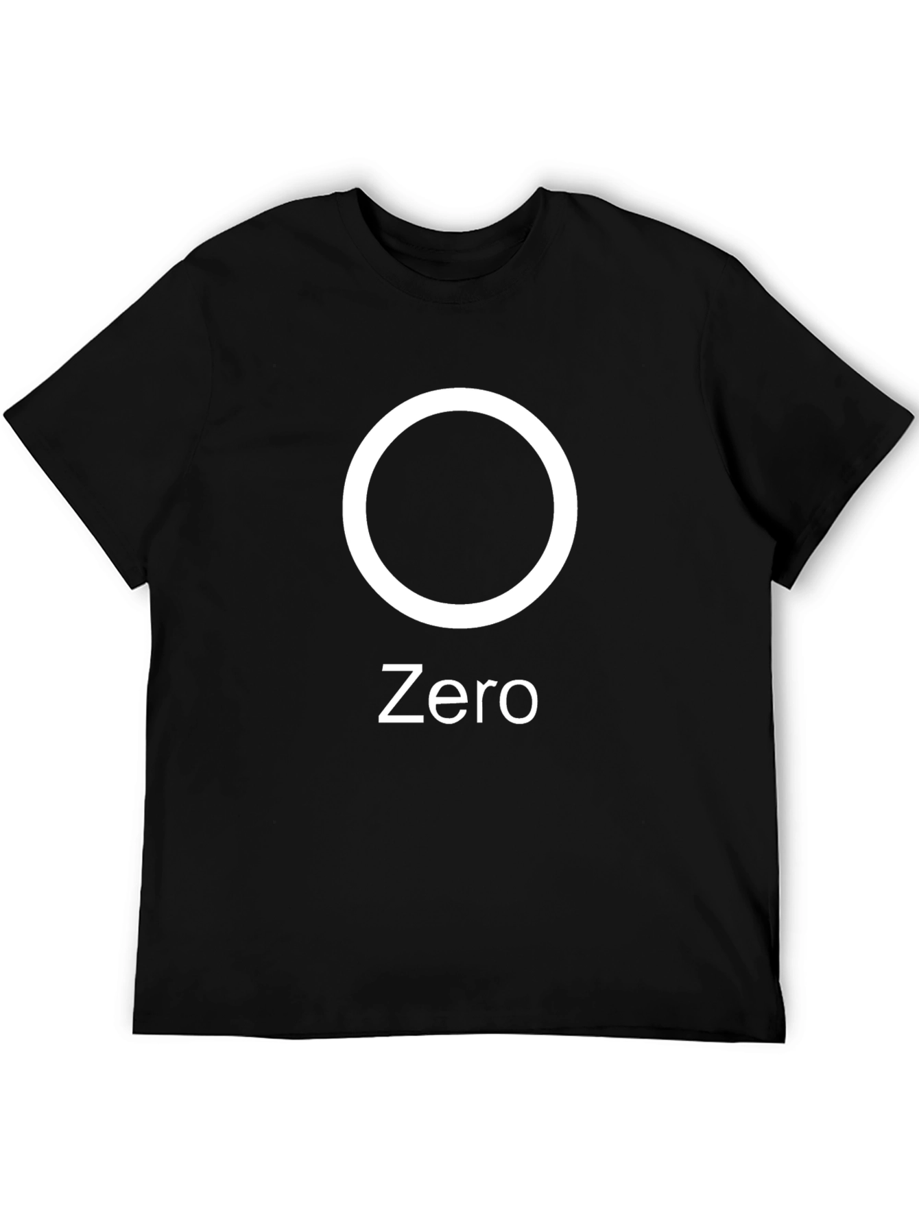 Zero Graphic T-Shirt - Minimalist Design
