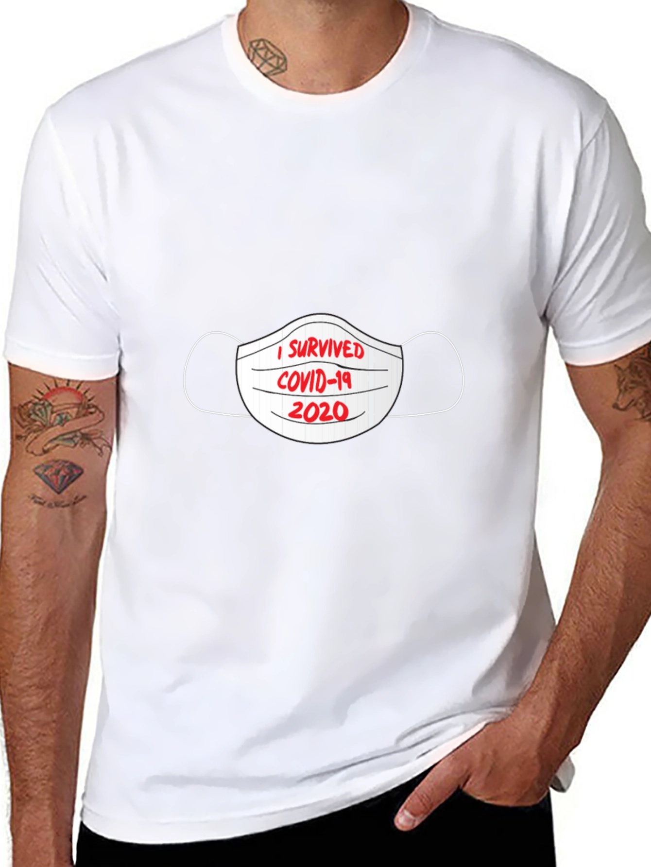 I Survived COVID-19 2020 Graphic Tee