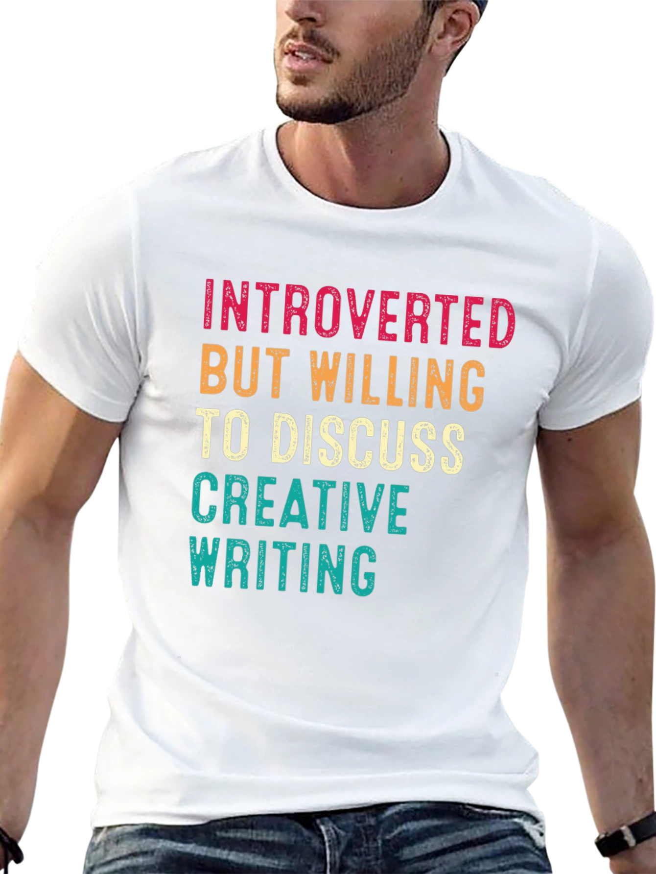 Introverted But Willing To Discuss Creative Writing T-Shirt