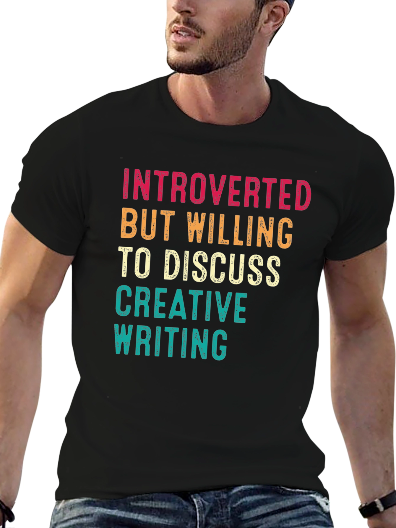 Introverted But Willing To Discuss Creative Writing T-Shirt