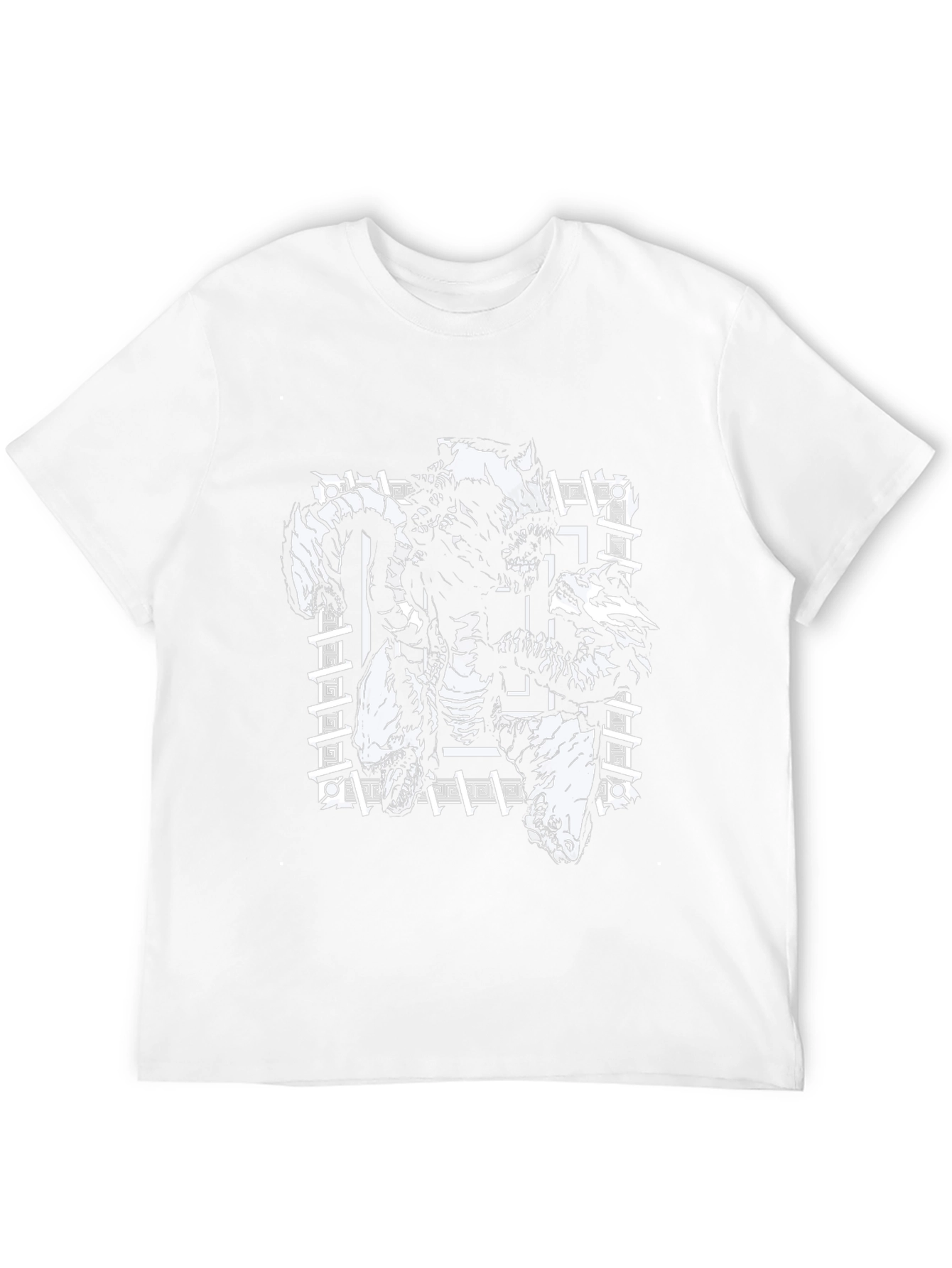 Mythical Creatures Graphic T-Shirt - Black