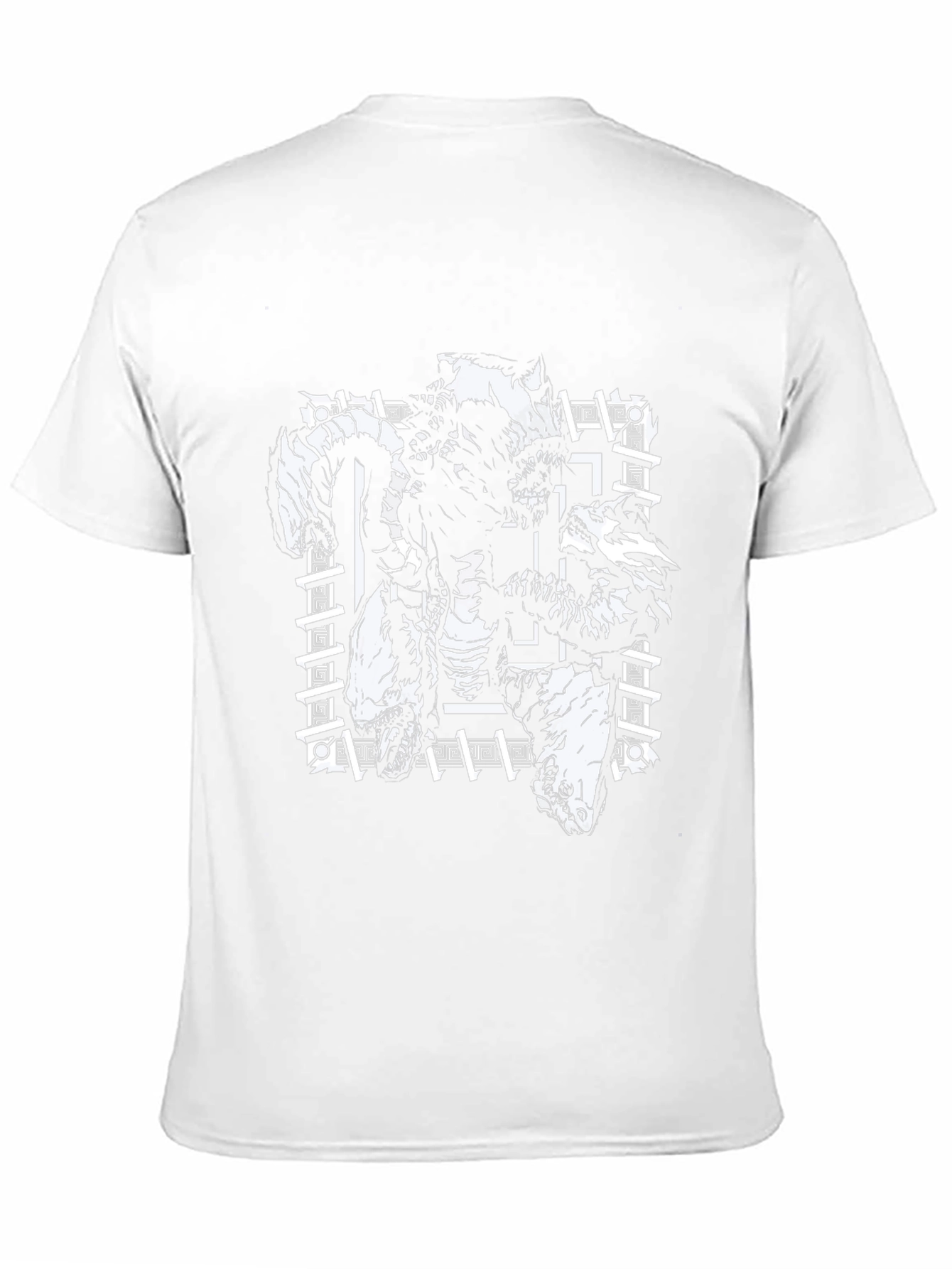 Mythical Creatures Graphic T-Shirt - Black