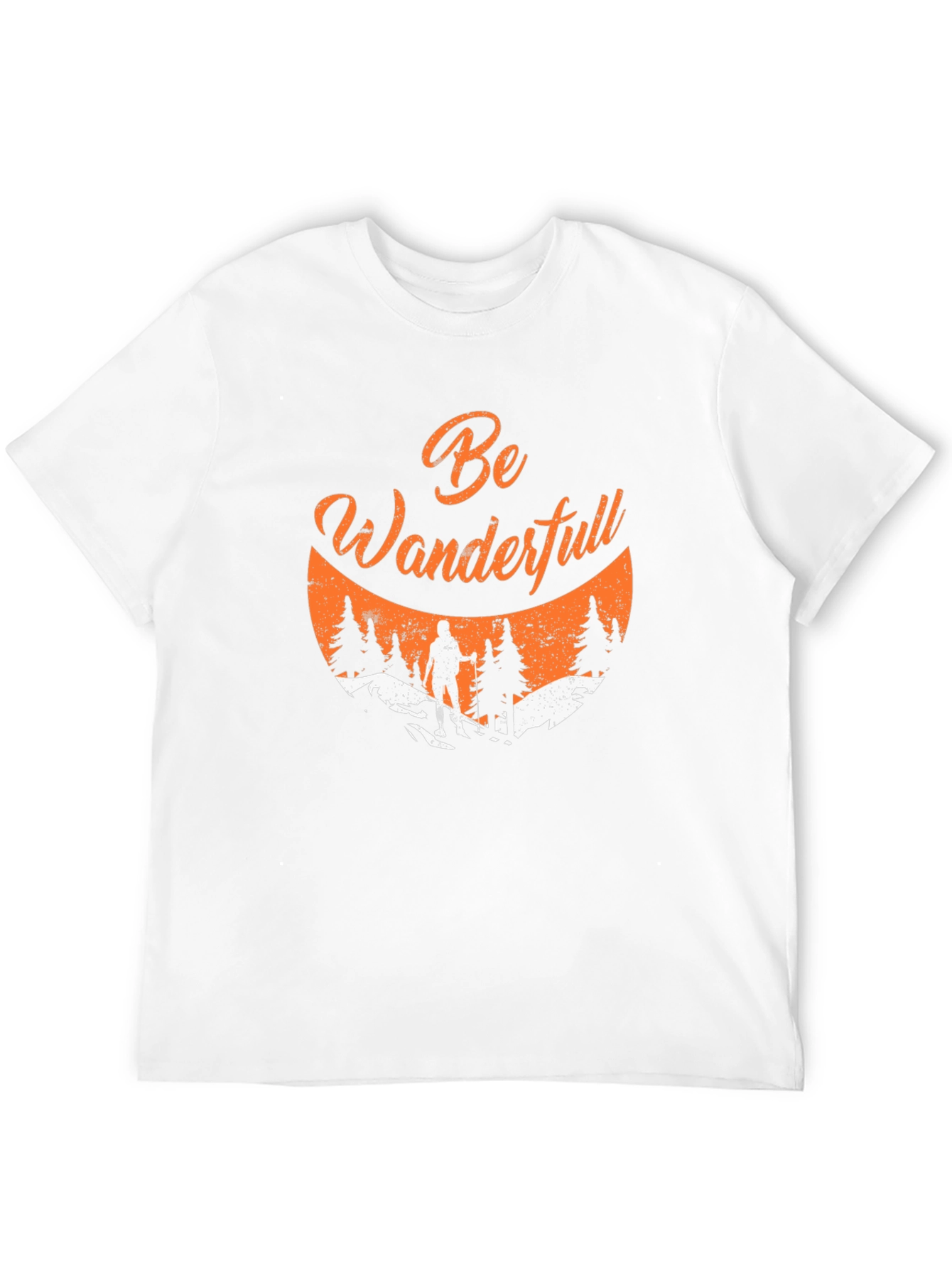 Be Wanderfull Black Graphic Tee