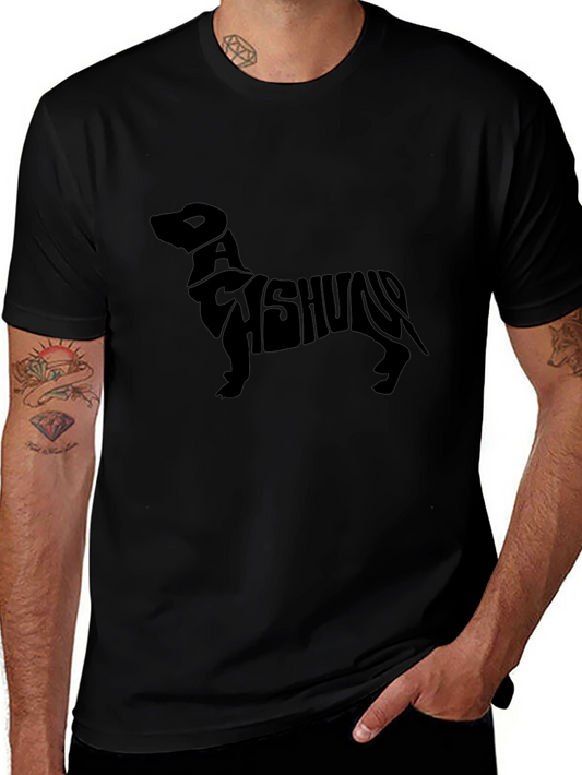 Dachshund Dog Breed Graphic Print Tee