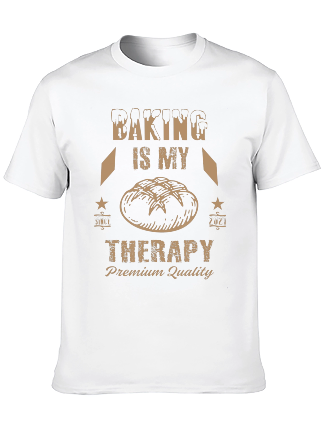 Baking is My Therapy Graphic T-Shirt