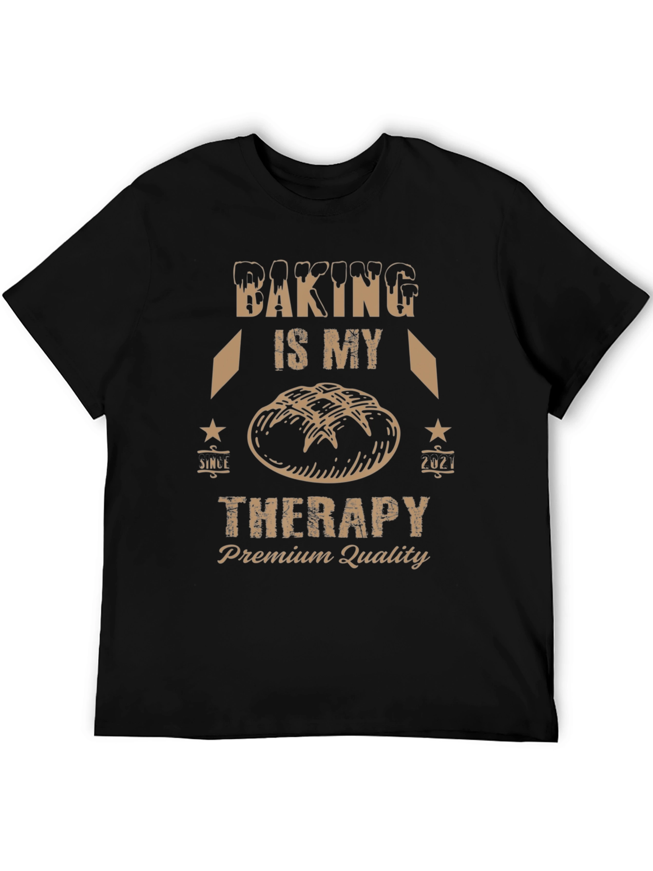 Baking is My Therapy Graphic T-Shirt