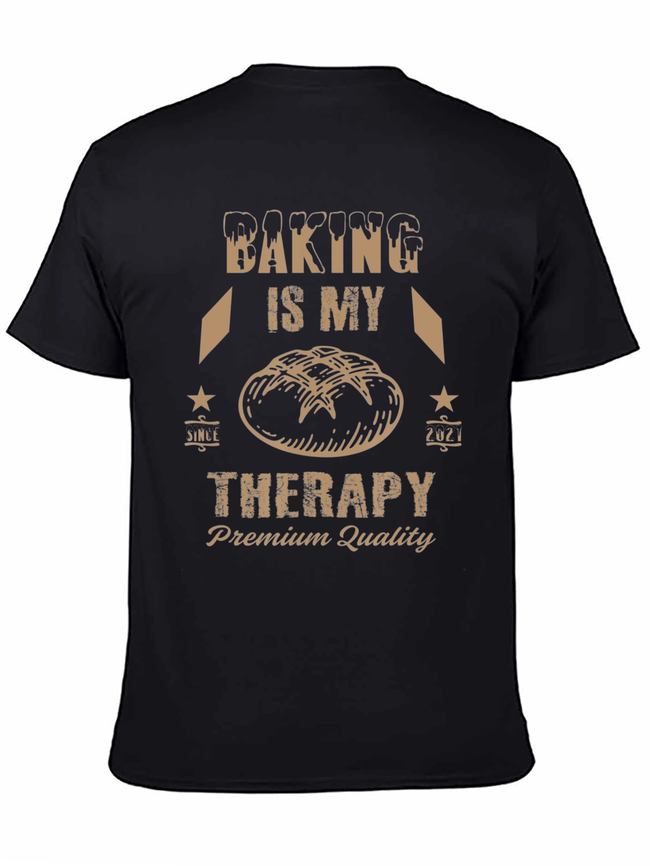 Baking is My Therapy Graphic T-Shirt
