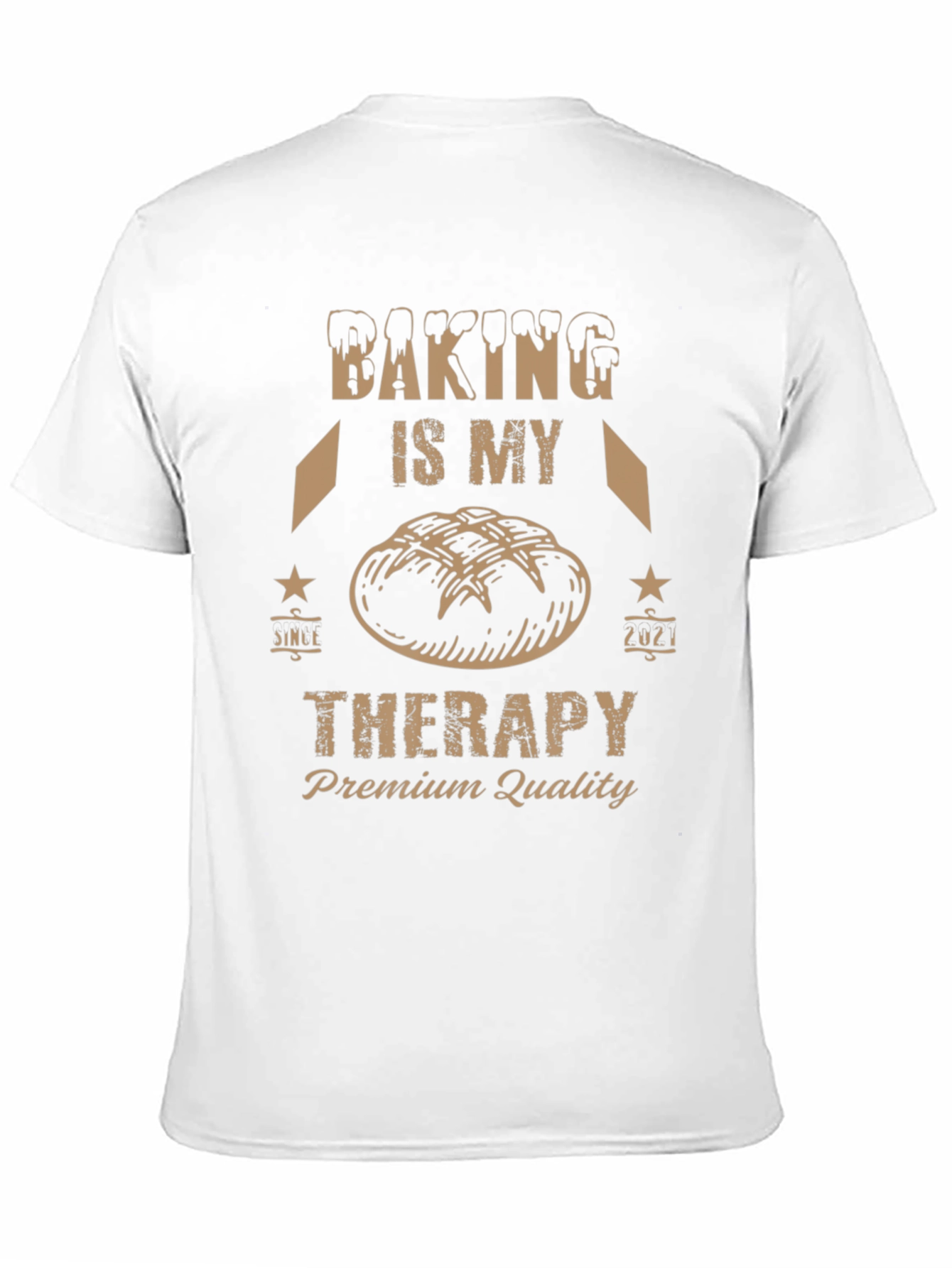 Baking is My Therapy Graphic T-Shirt