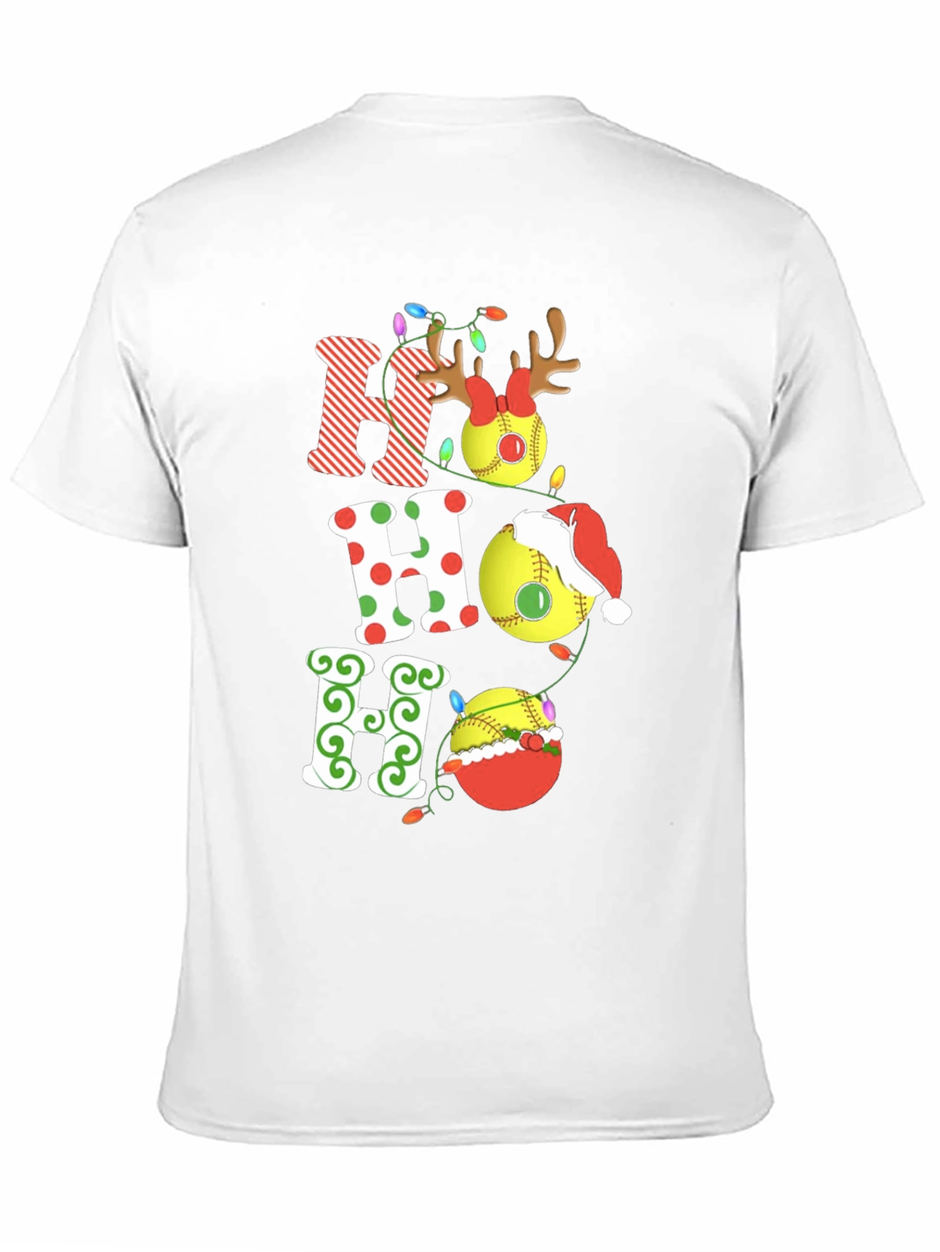 Festive Christmas HO HO HO T-Shirt