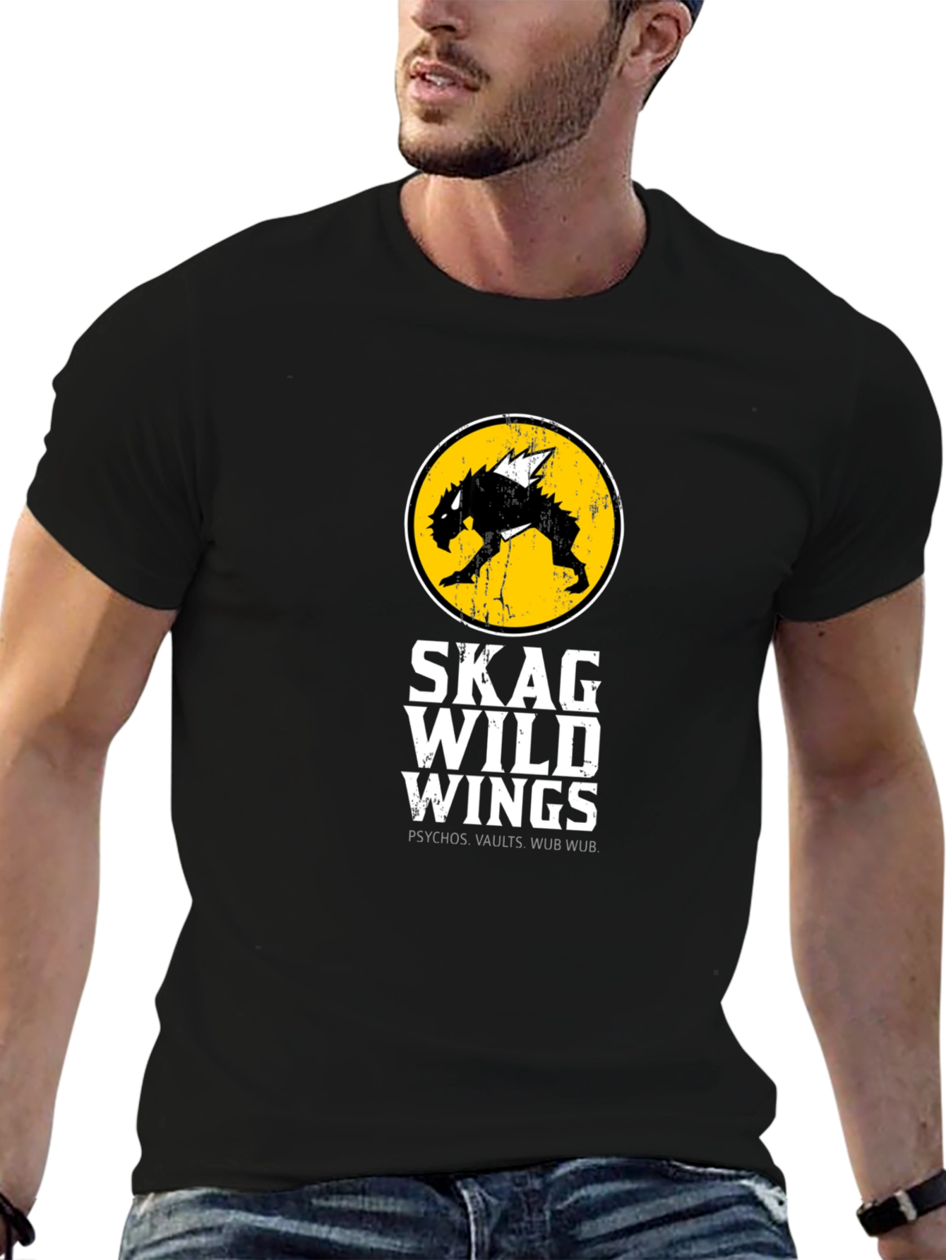 Skag Wild Wings Black T-Shirt