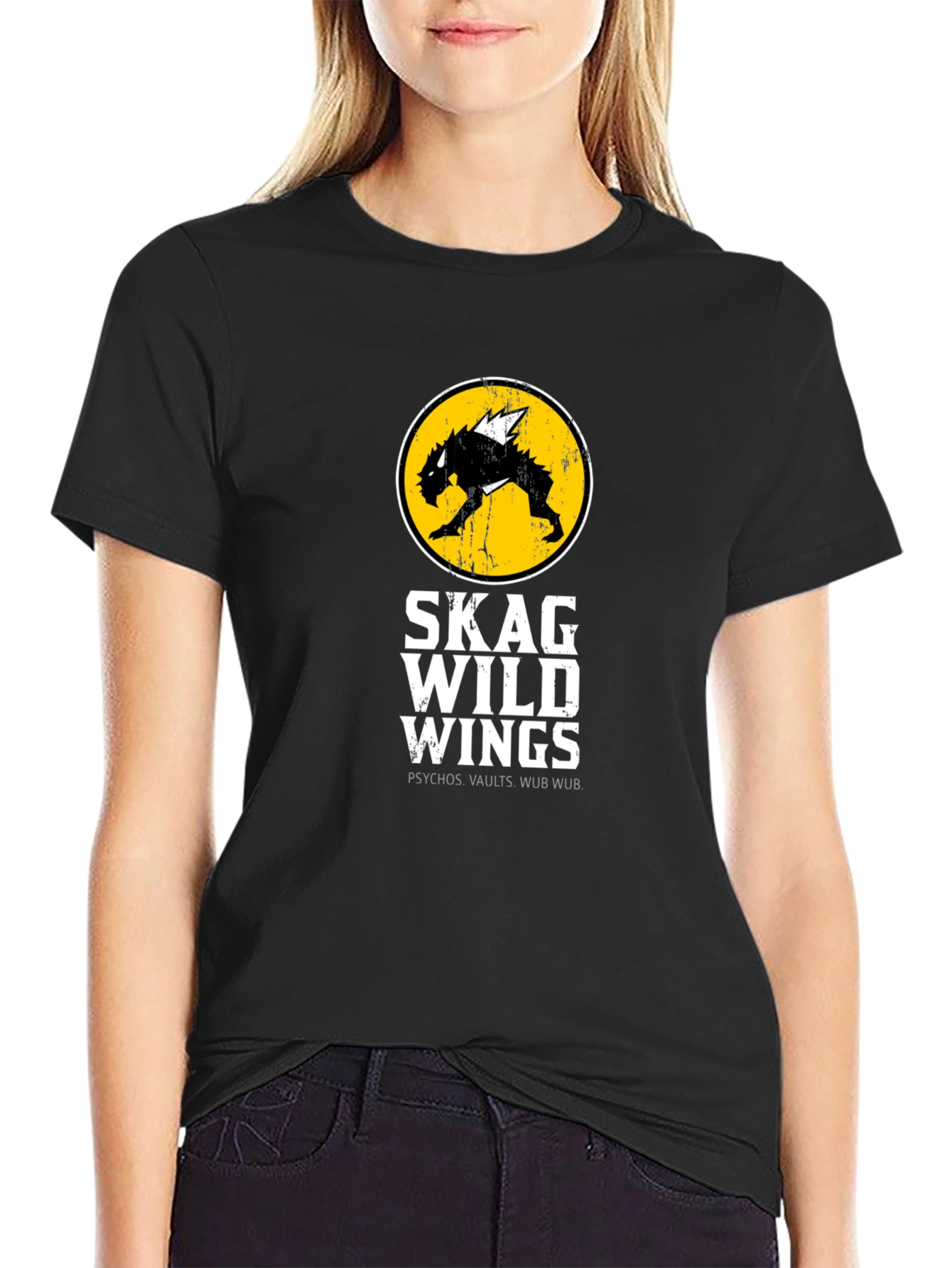 Skag Wild Wings Black T-Shirt