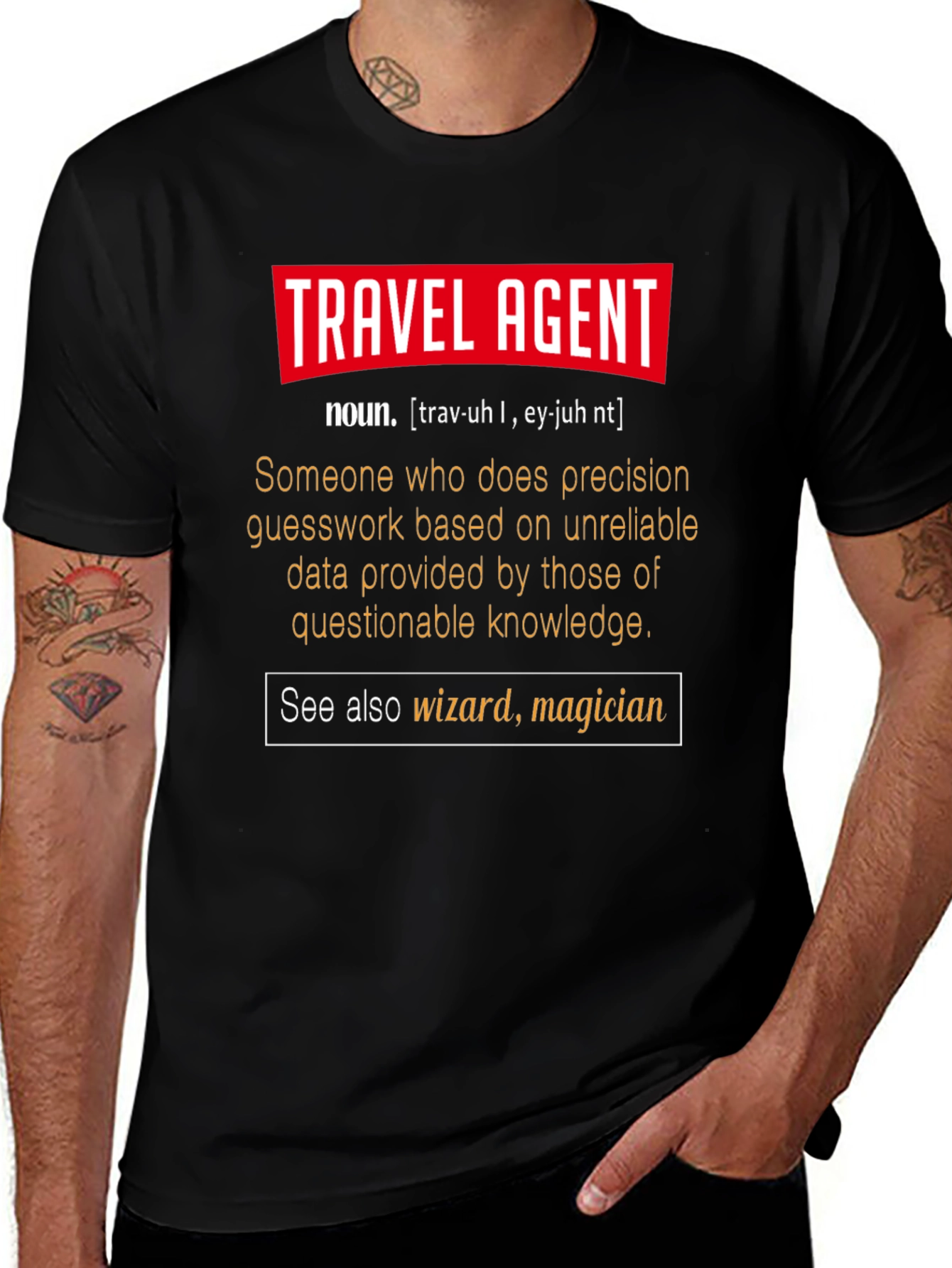 Travel Agent Definition T-Shirt - Funny Gift