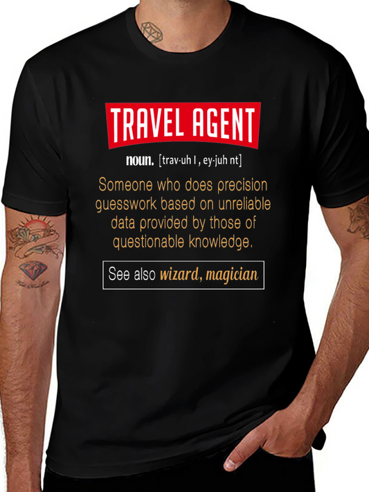 Travel Agent Definition T-Shirt - Funny Gift