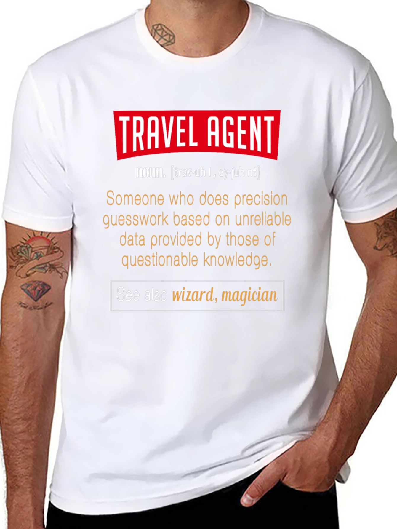 Travel Agent Definition T-Shirt - Funny Gift