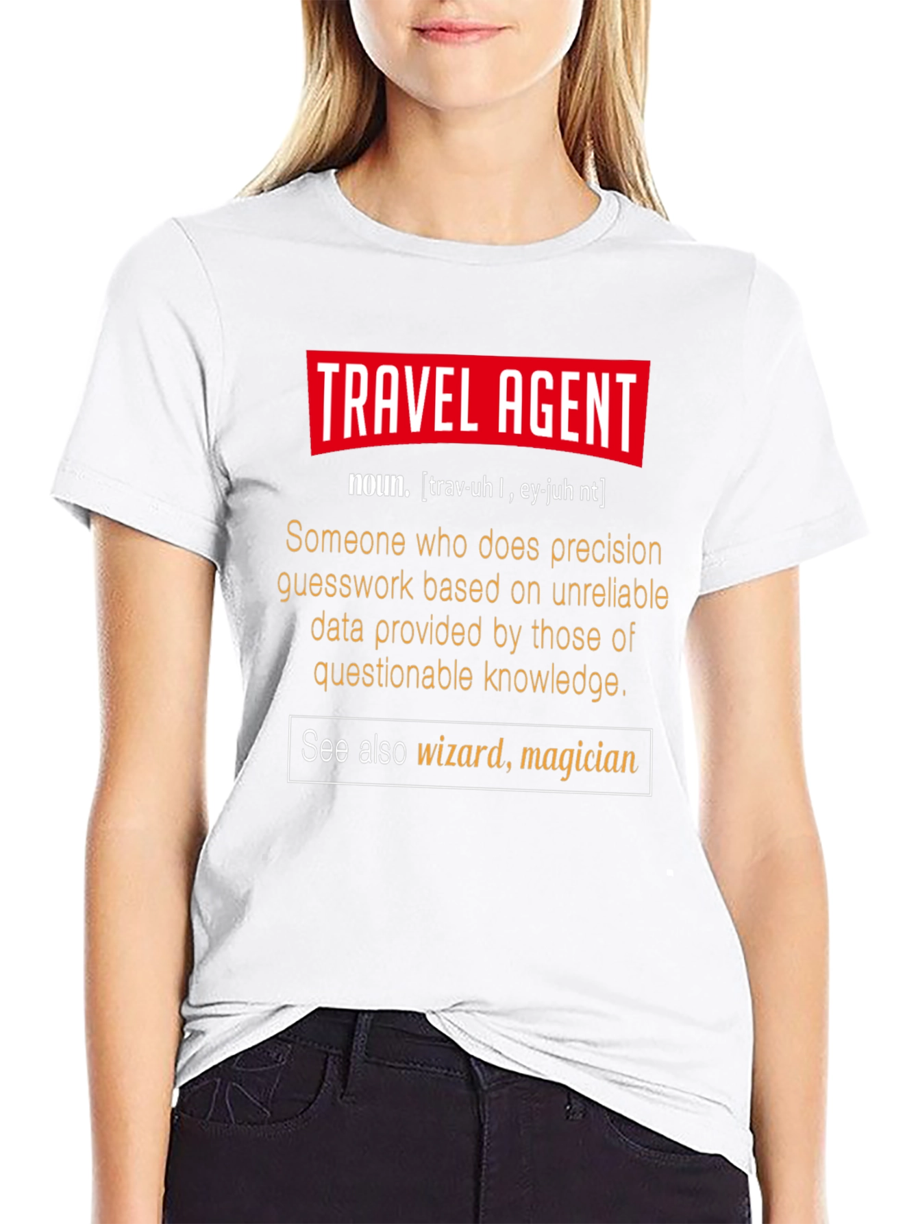 Travel Agent Definition T-Shirt - Funny Gift