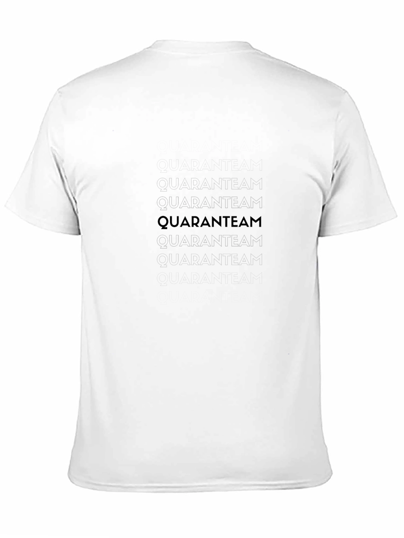 Quaranteam Black T-Shirt