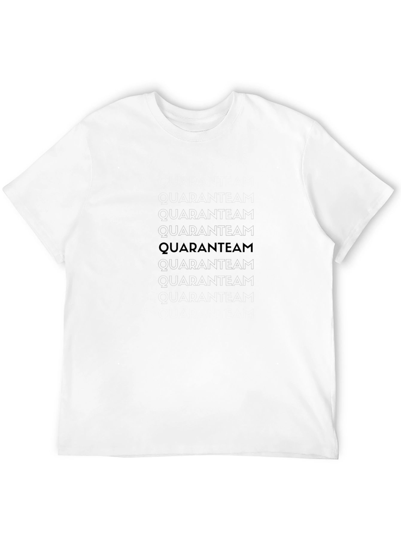 Quaranteam Black T-Shirt
