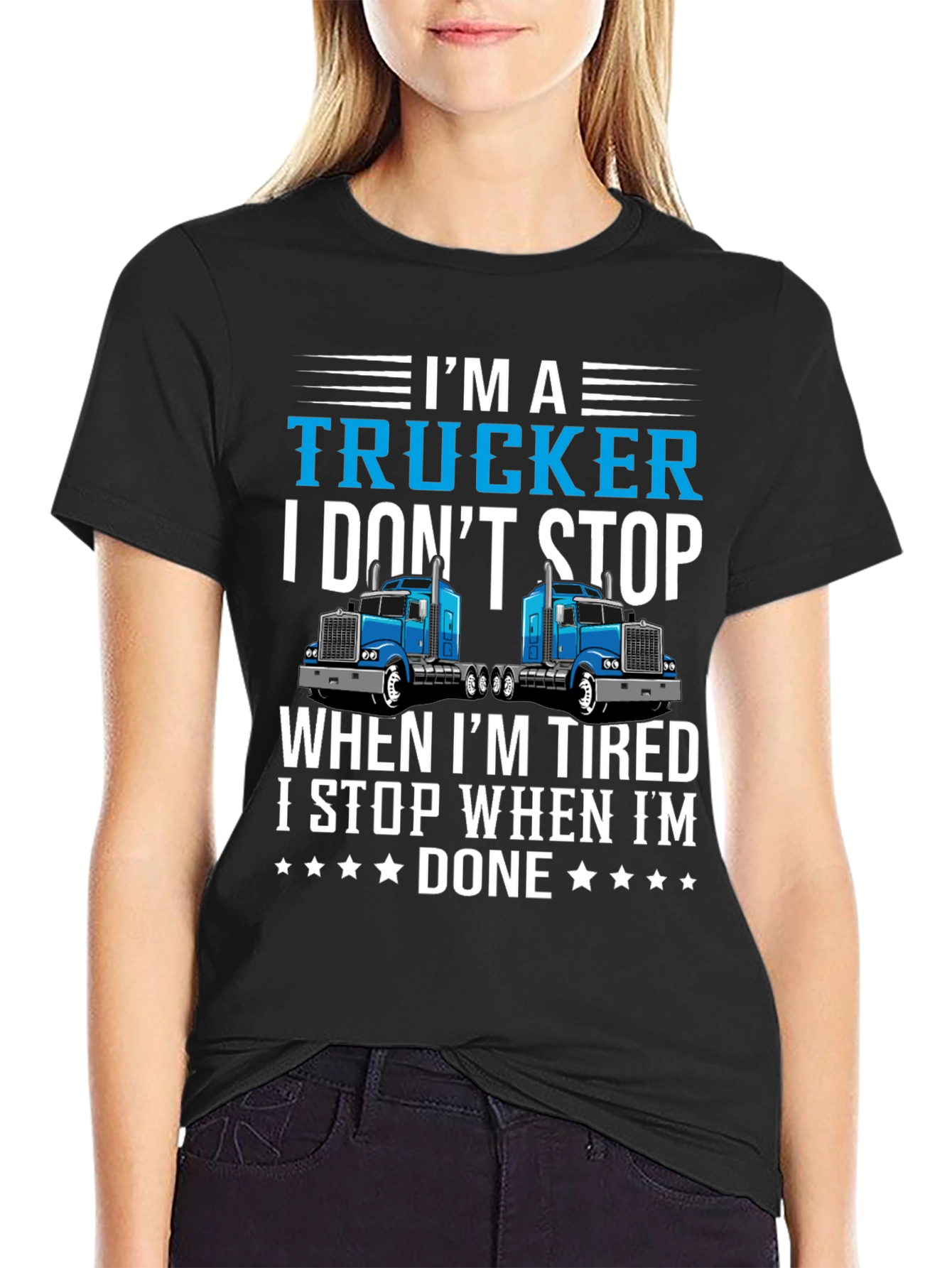 Im A Trucker T-Shirt - Driver Pride