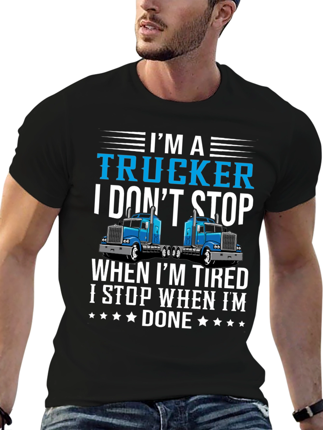 Im A Trucker T-Shirt - Driver Pride