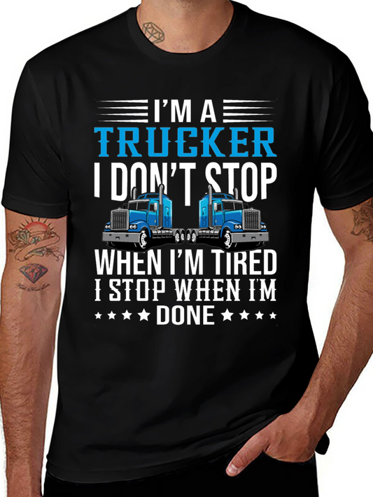 Im A Trucker T-Shirt - Driver Pride