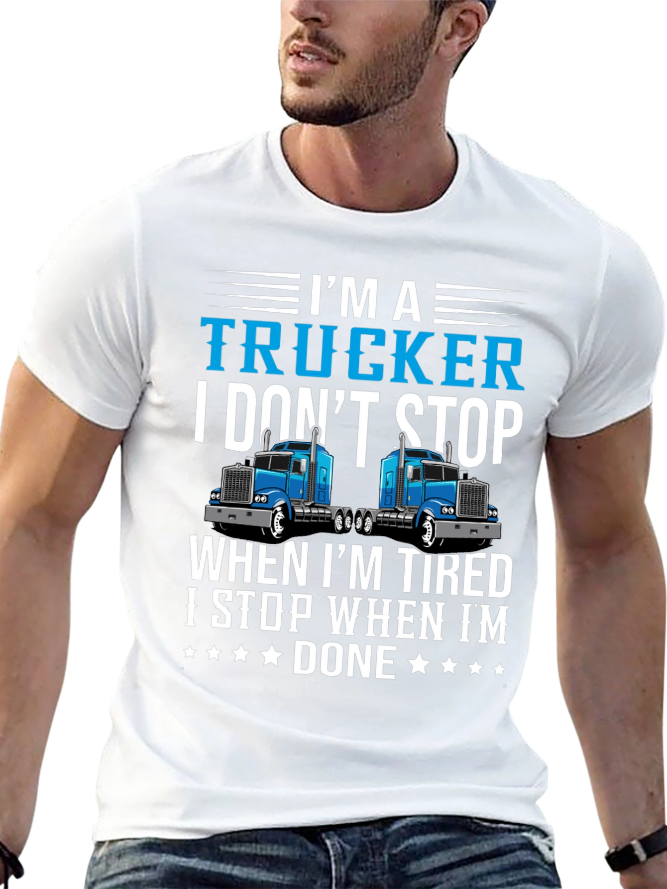 Im A Trucker T-Shirt - Driver Pride