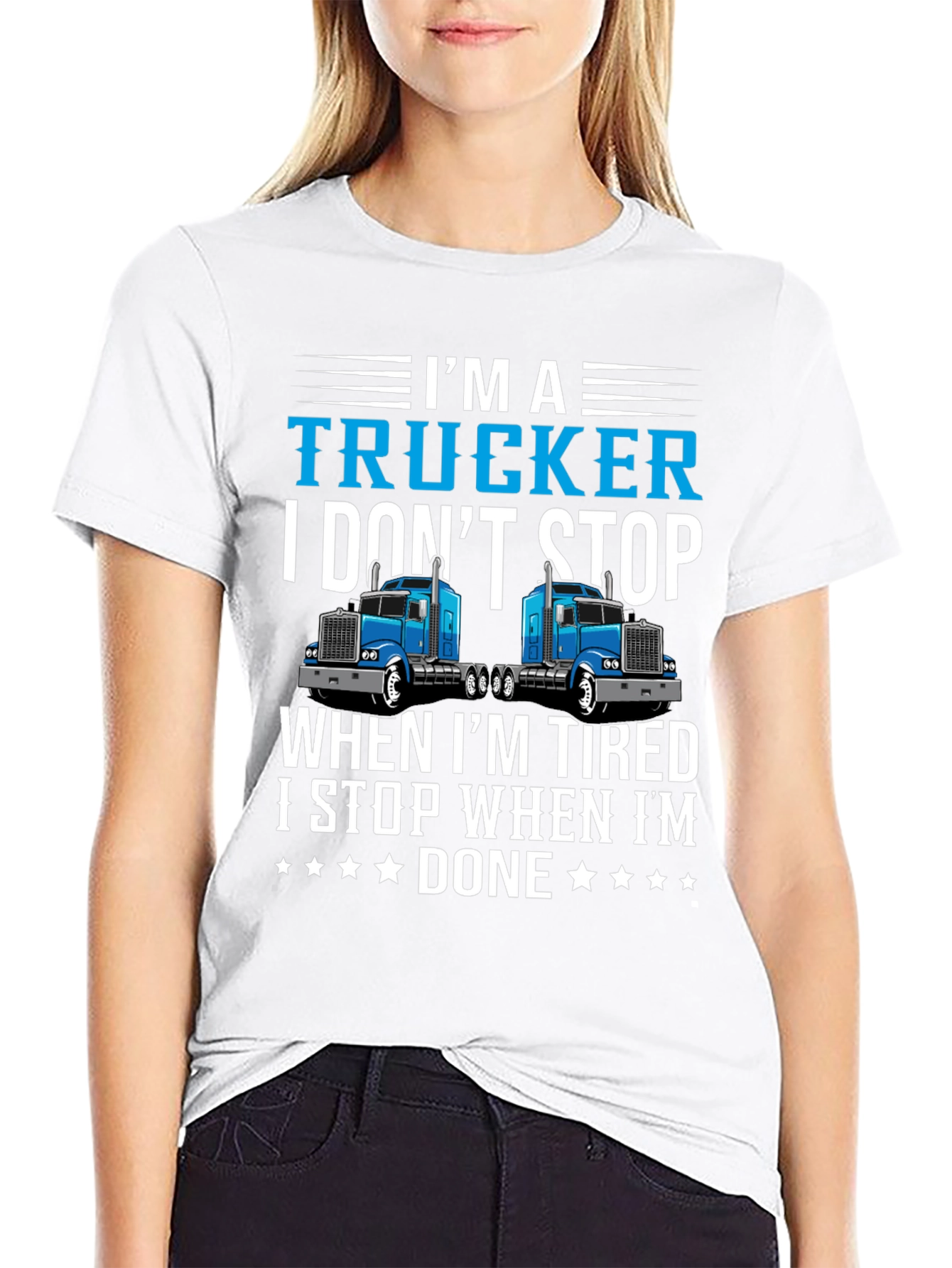 Im A Trucker T-Shirt - Driver Pride
