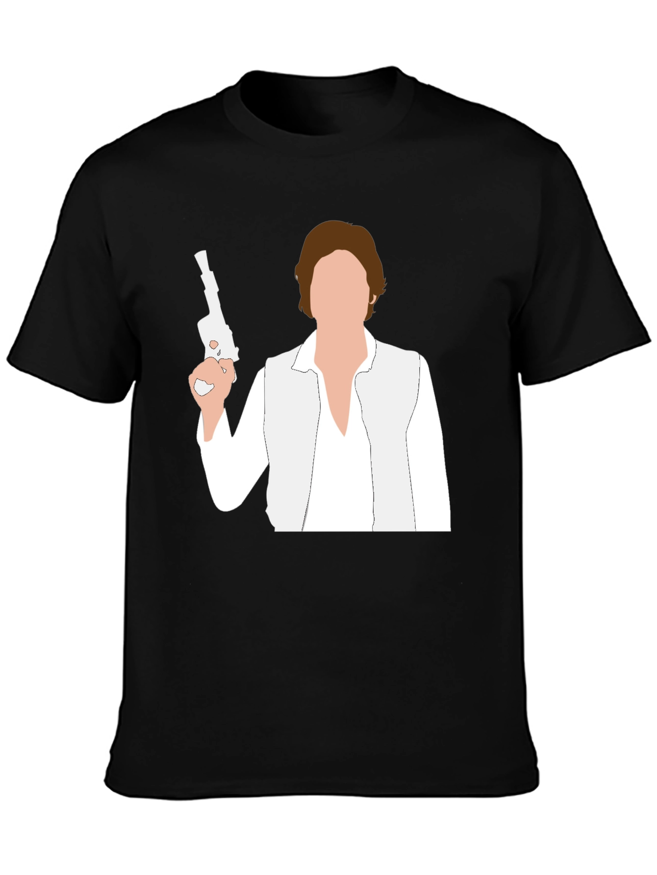 Han Solo Silhouette Graphic T-Shirt