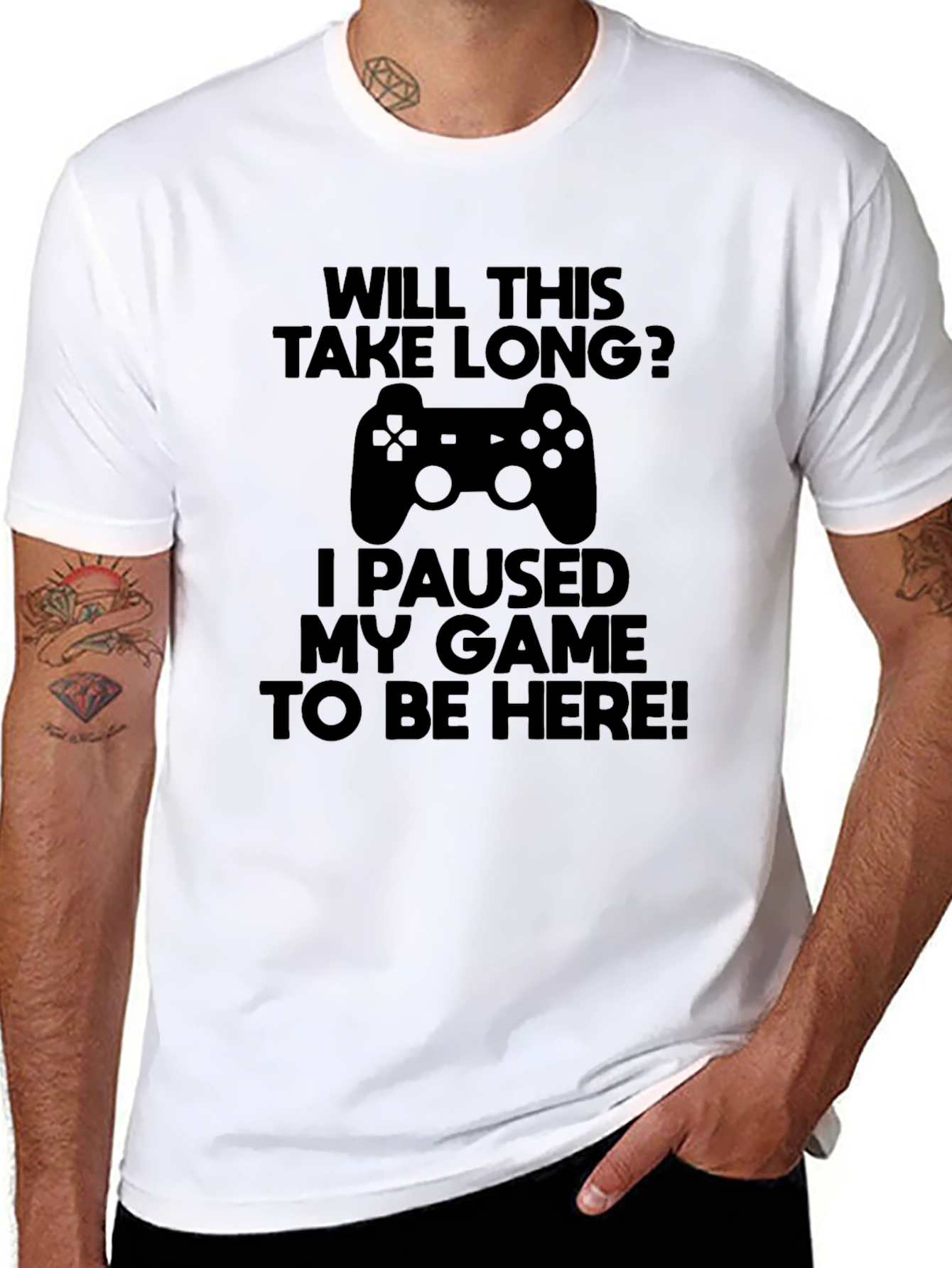 Gamer T-Shirt: Will This Take Long?