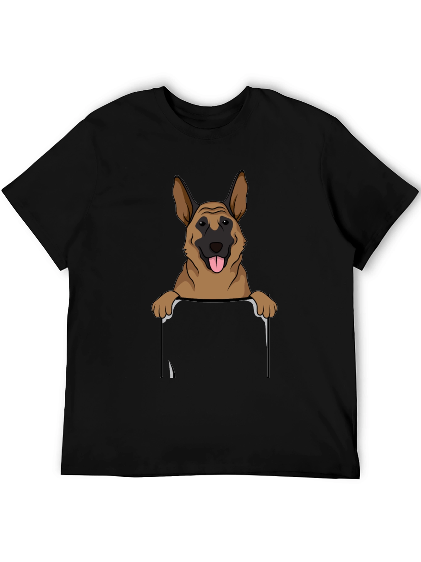 Dog Peek Pocket T-Shirt